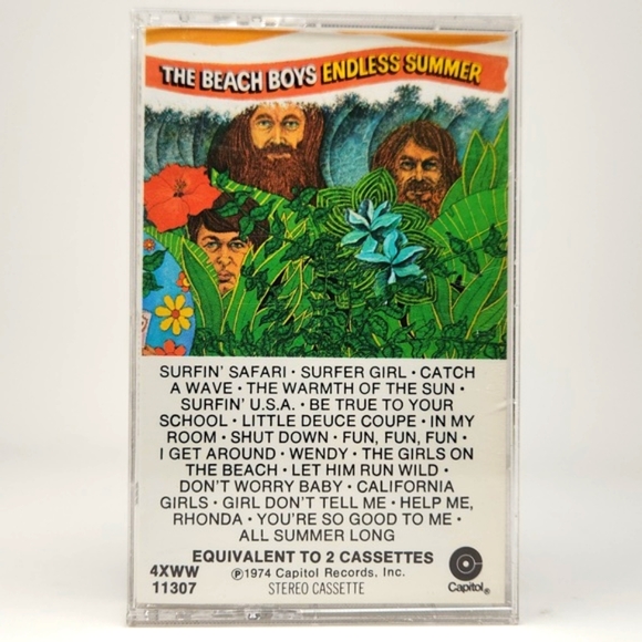 The Beach Boys Endless Summer Cassette MInt Condition - Picture 15 of 16